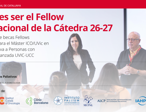 Convocatoria de becas Fellows internacionales para el Máster ICO/UVic en Atención Paliativa a Personas con Enfermedad Avanzada UVic-UCC.